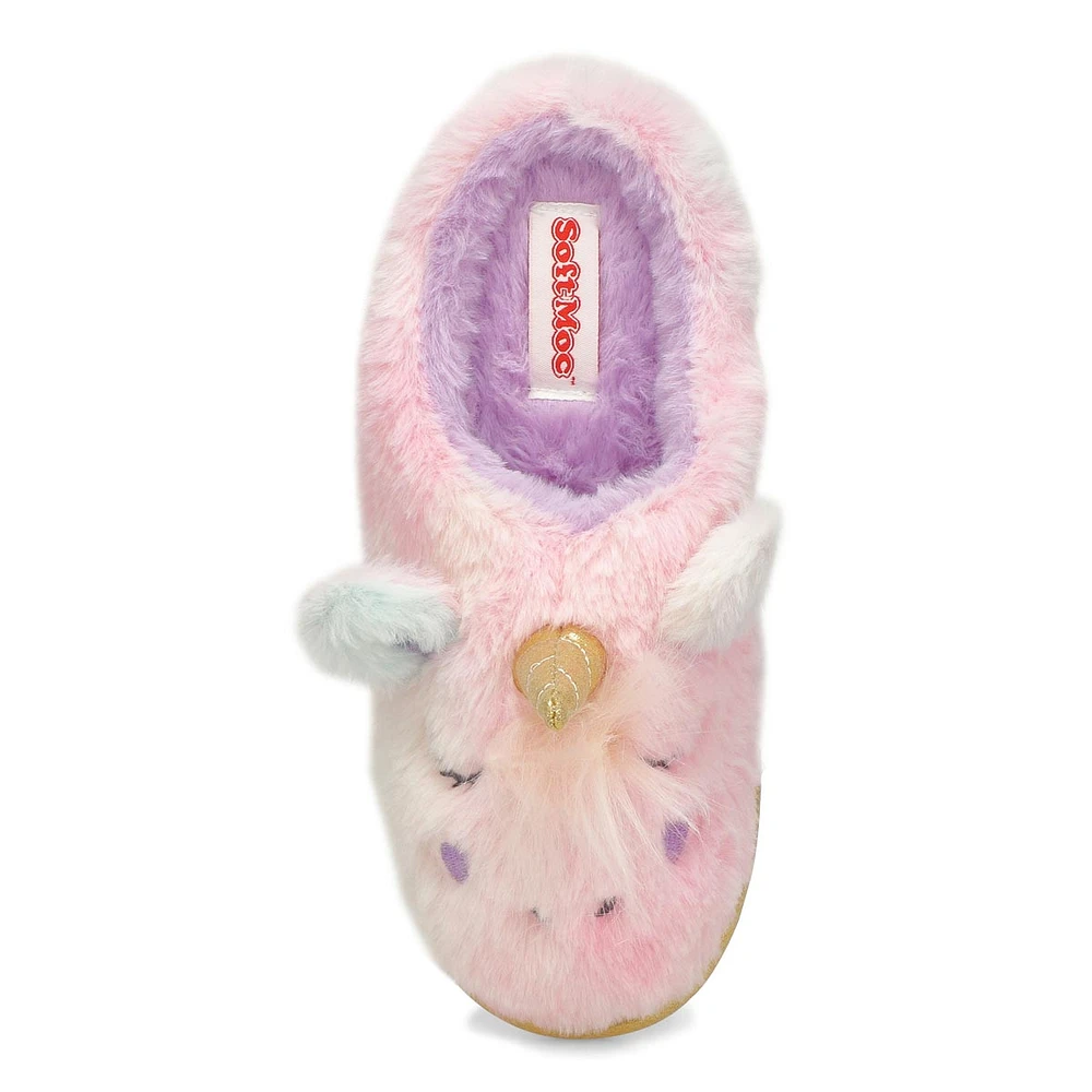 Women's Unicorn Open Back Slipper - Multi