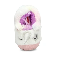 Girls' Unicorn Slipper Bootie - Rainbow