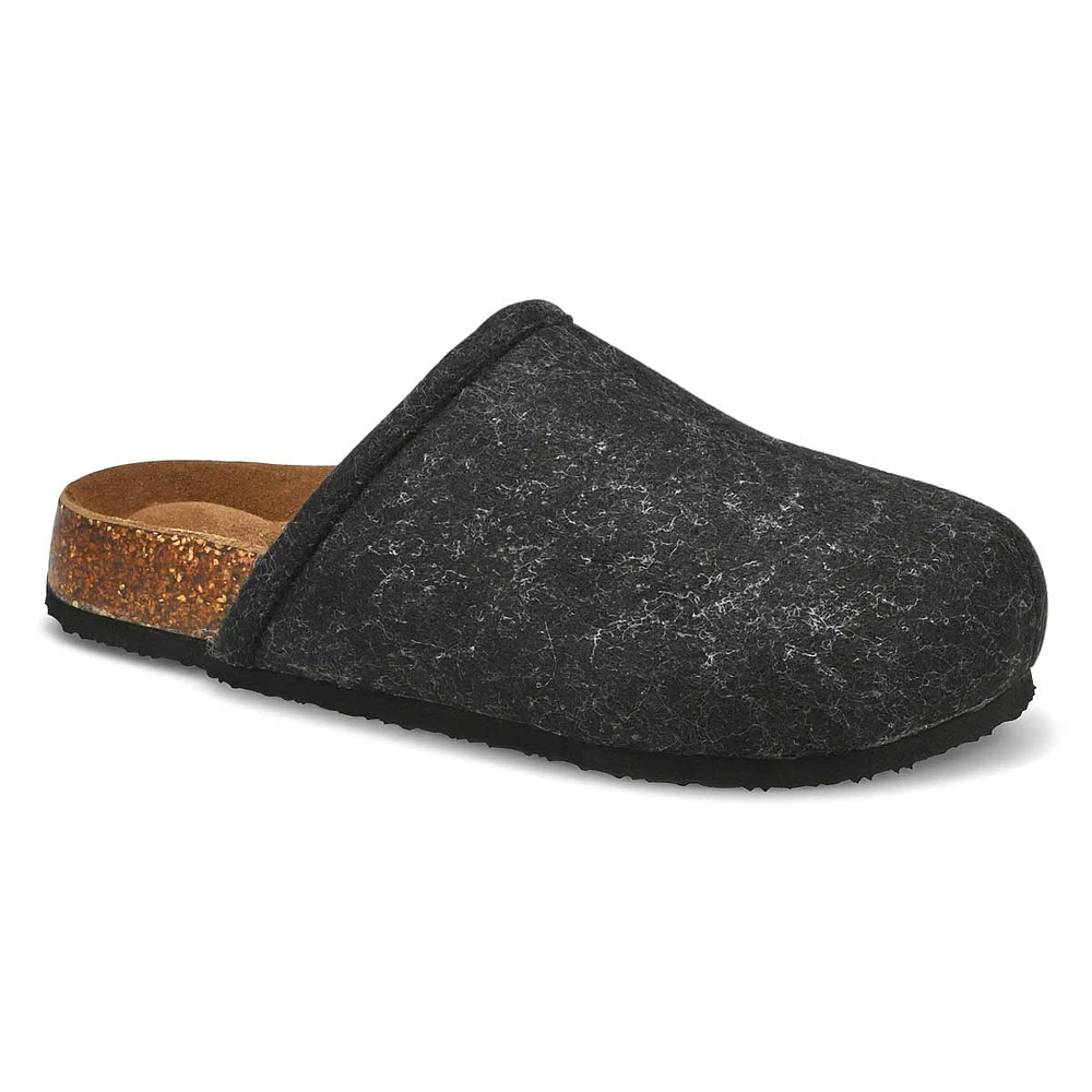 Men's Vision Open Back Slipper - Anthracite