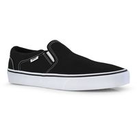 Men's Asher-Checker Slip On Sneaker - Black/Natura