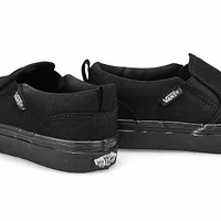 Boys' Asher Slipon Sneaker - Black/Black