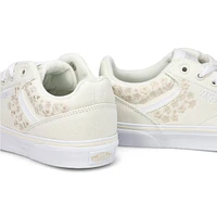 Women's Seldan Embroidered Lace Up Sneaker - Flowe