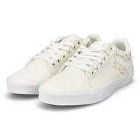 Women's Seldan Embroidered Lace Up Sneaker - Flowe