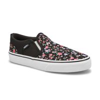 Girls' Asher Heart Tie Dye Sneaker - Multi/White
