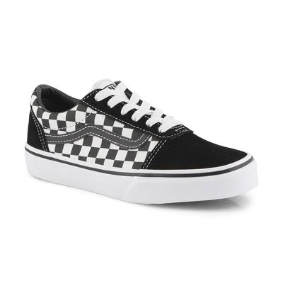 Boys' Ward Flame Sneaker - Black/White