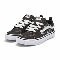 Boys' Filmore Skull Bandana Sneaker - Black/White