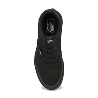 Boys' Doheny Pizza Checkerboard Sneaker - Black/Wh
