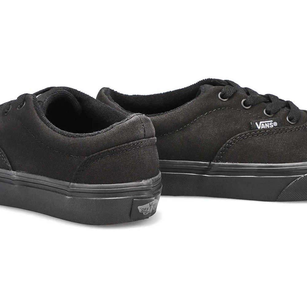 Boys' Doheny Pizza Checkerboard Sneaker - Black/Wh