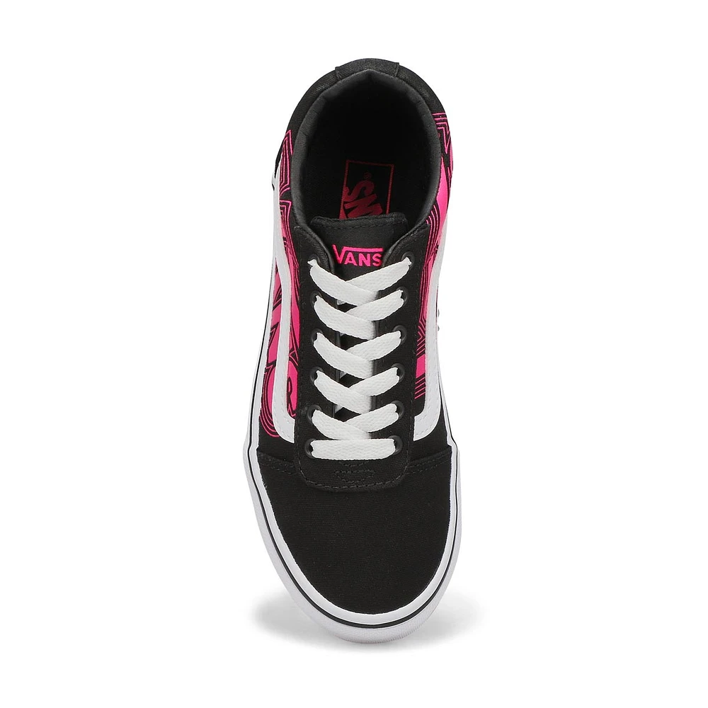 Kds' Ward Glow Sneaker - Neon Pink/Black