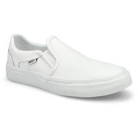 Women's Asher Deluxe Slip On Sneaker - White/White