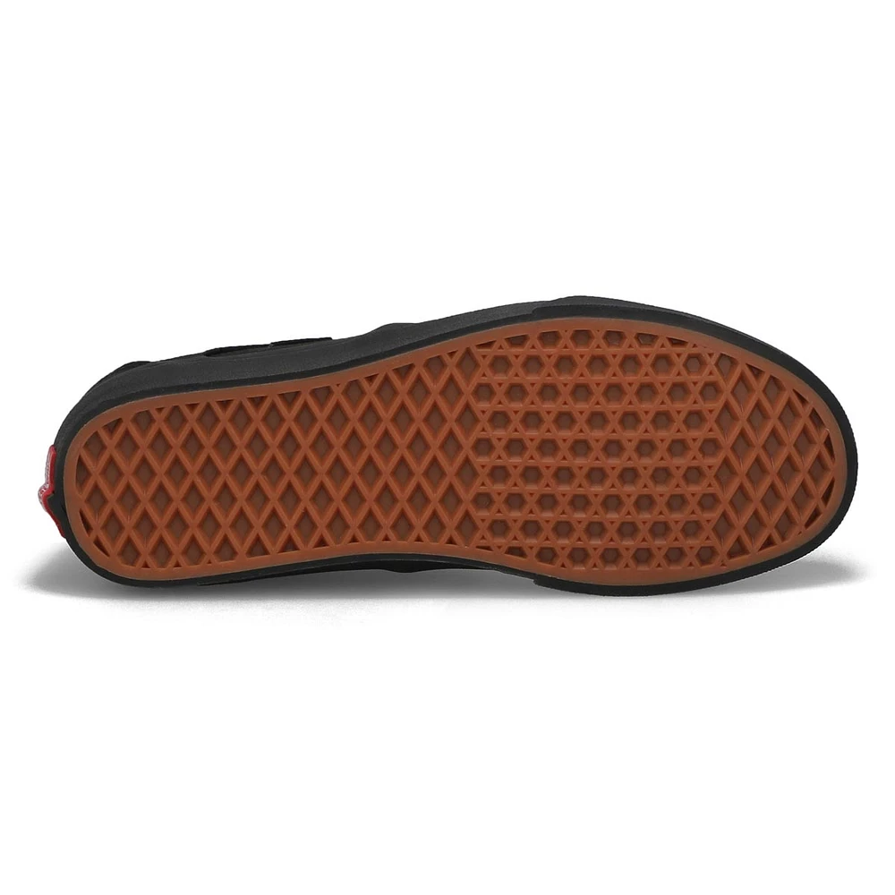 Women's Asher Checker Slip On Sneaker - Black/Whit