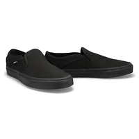 Women's Asher Checker Slip On Sneaker - Black/Whit