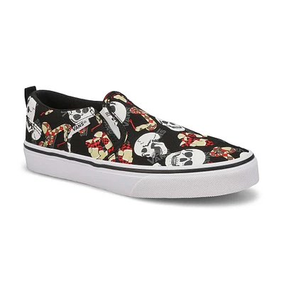 Boys' Asher Checkered Slip On Sneaker