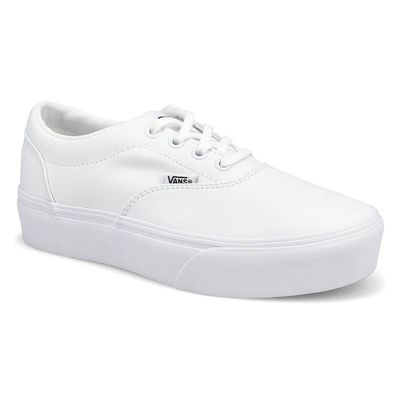 Women's Doheny Platform Sneaker - White/White