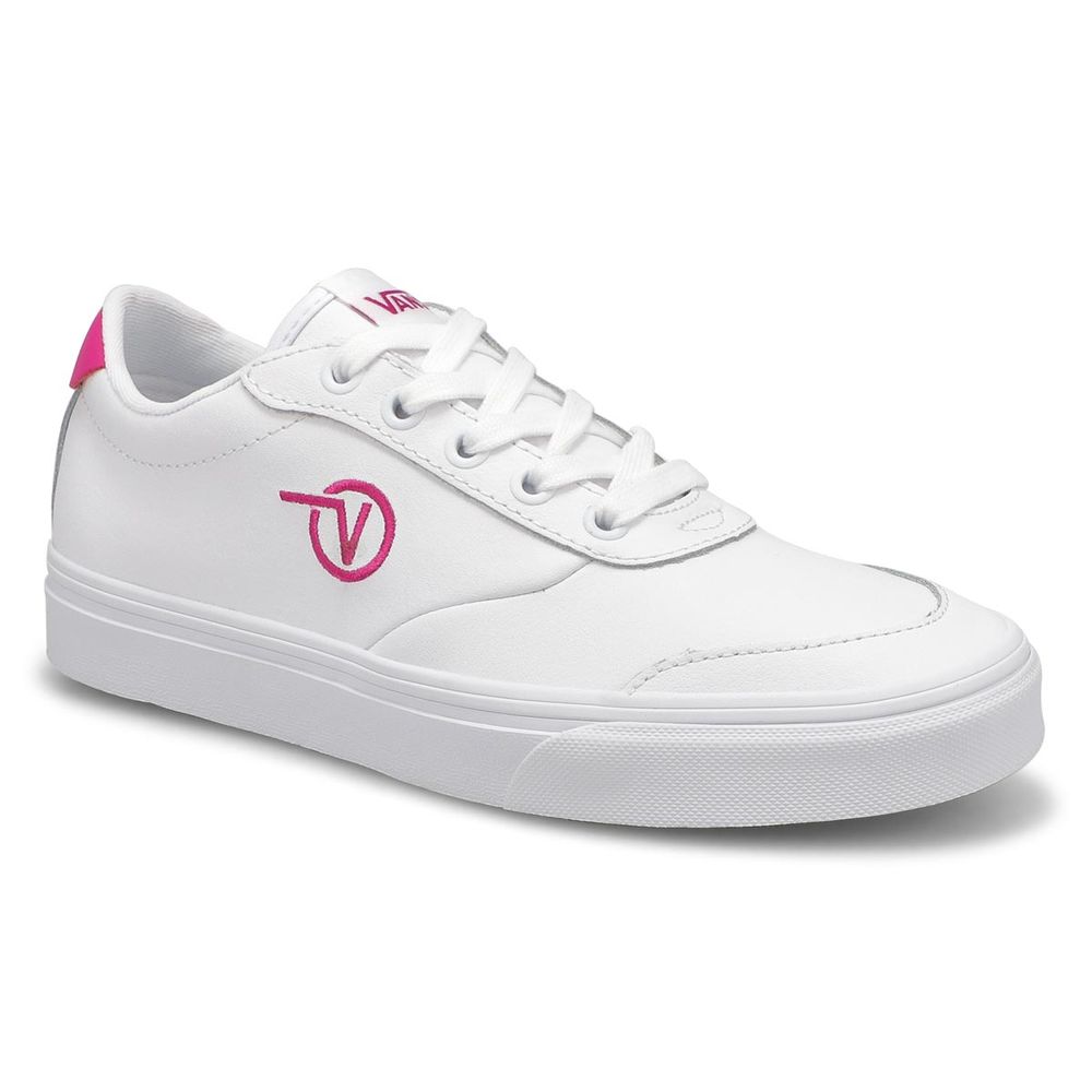 Women's Sport Vulc Sneaker - White/Fushia