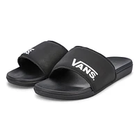 Men's Range Slide-On Casual Sandal - Black/Black