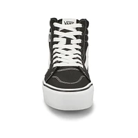 Women's Filmore Hi-Top Platform Sneaker - Black/Wh