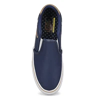 Baskets à enfiler ASHER DELUXE, taupe/blanc, homme