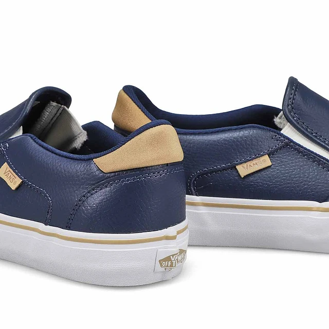 Vans Asher Deluxe Taupe Vans Slip On Vans Shoes Womens Asher