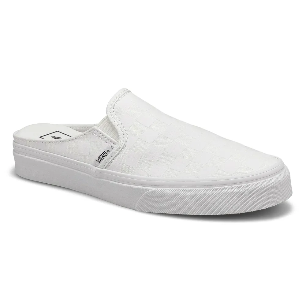localizar Currículum Dar derechos Vans Women's Asher Mule Slip On Sneaker - White/White | Bayshore Shopping  Centre