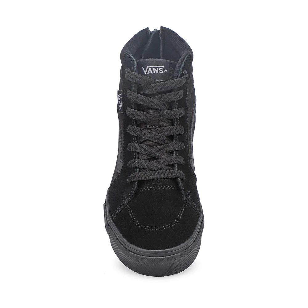 Boys' Filmore Hi Zip Sneaker - Black/Black