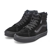 Boys' Filmore Hi Zip Sneaker - Black/Black