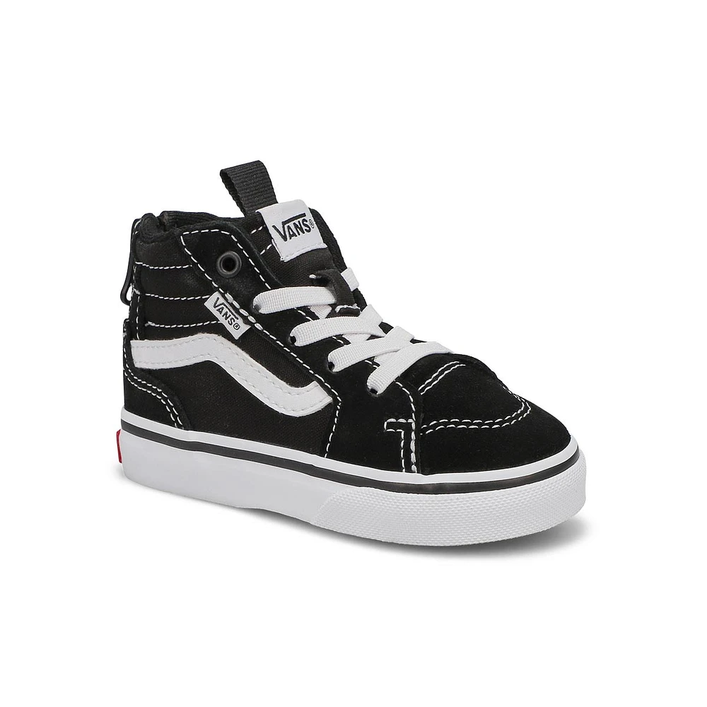 Baskets hautes FILMORE HI ZIP, noir/blanc, bébés