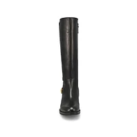 Womens Clover Stretch Leather Tall Riding Boot - B