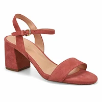 Woemn's Josie Heeled Dress Sandal - Rouge