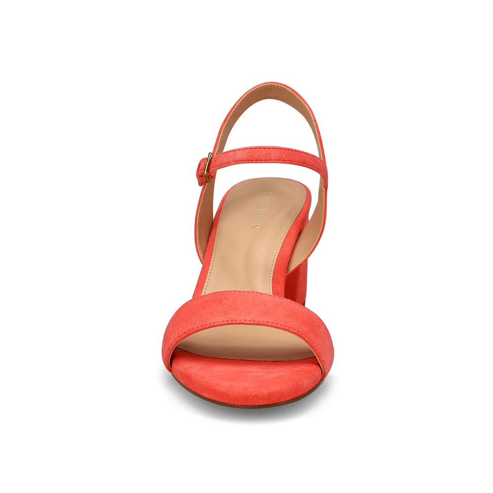 Women's  Josie Block Heel Suede Dress Sandal - Dub