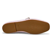 Ballerine en cuir YELENA, noir, femmes