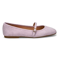 Ballerine en cuir YELENA, noir, femmes
