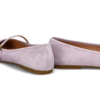 Ballerine en cuir YELENA, noir, femmes