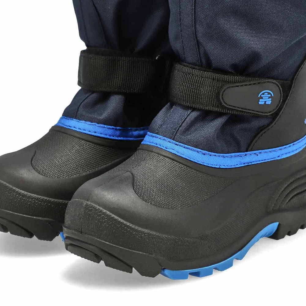 Botte d'hiver imperméable WATERBUG 5, bleu marine,