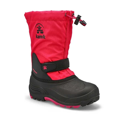 Botte d'hiver imp. WATERBUG 5, rose, filles