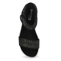 Women's  Waverley 01 Vegan Wedge Sandal - Black Ko