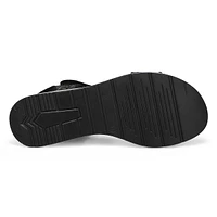 Women's  Waverley 01 Vegan Wedge Sandal - Black Ko