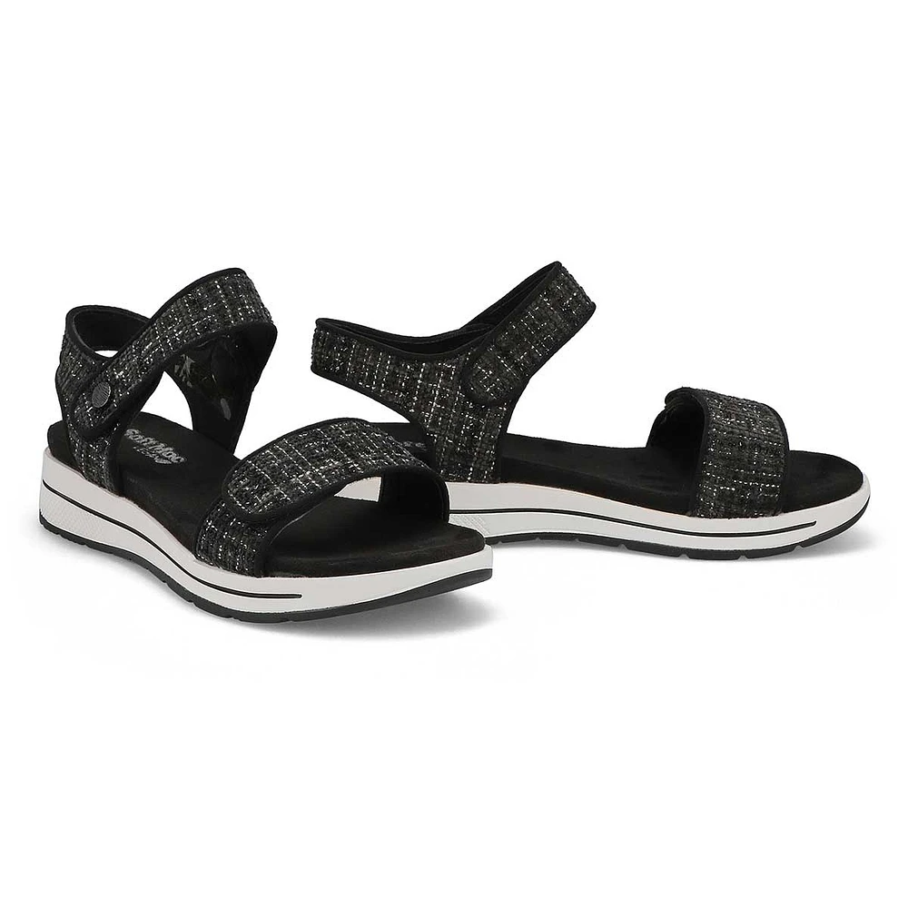 Women's  Waverley 01 Vegan Wedge Sandal - Black Ko