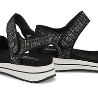 Women's  Waverley 01 Vegan Wedge Sandal - Black Ko
