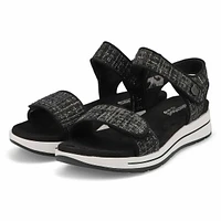 Women's  Waverley 01 Vegan Wedge Sandal - Black Ko
