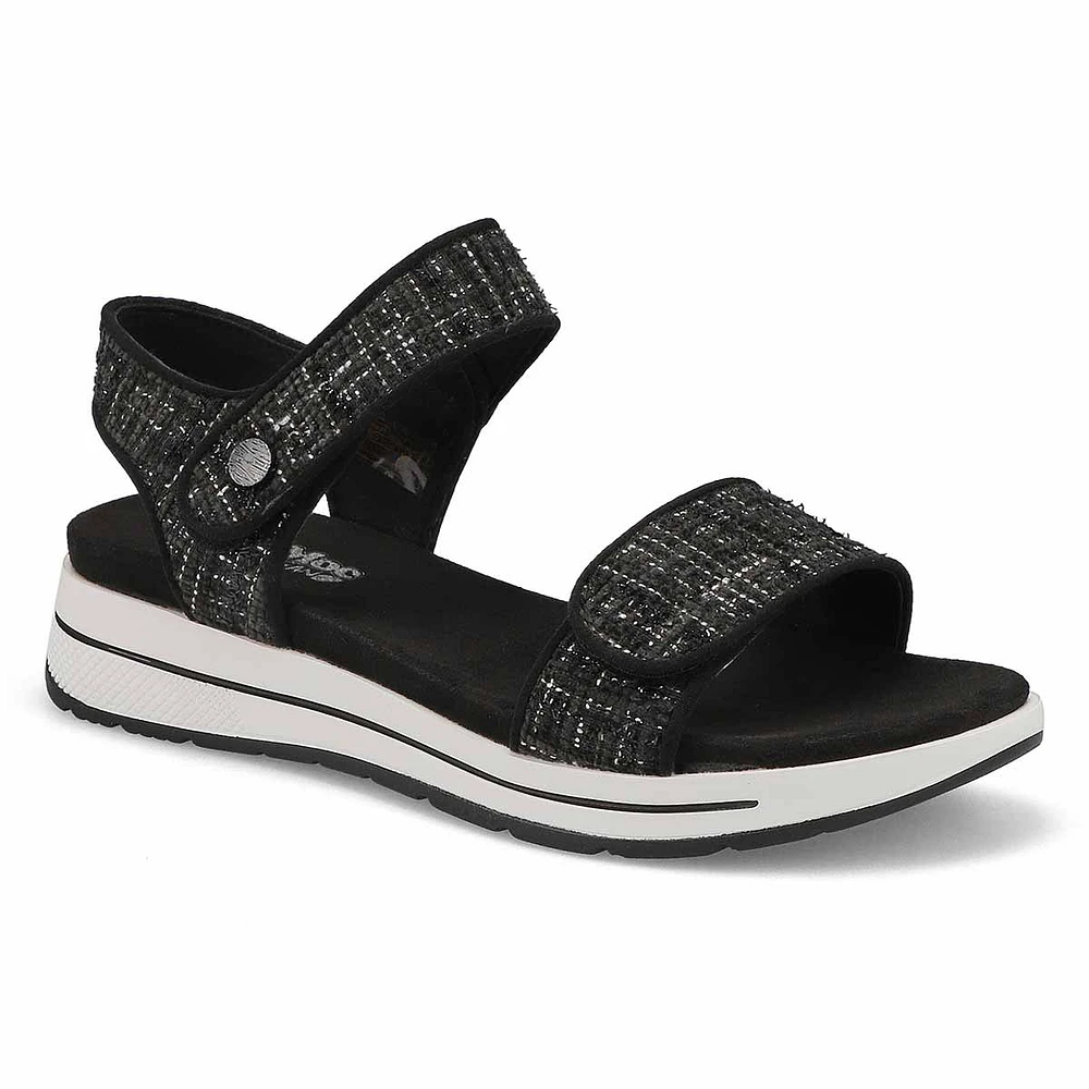 Women's Waverley 01 Vegan Wedge Sandal - Black Ko
