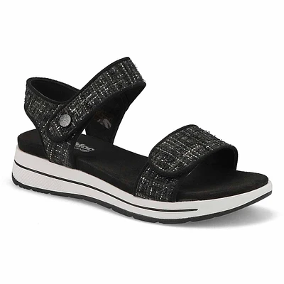 Women's  Waverley 01 Vegan Wedge Sandal - Black Ko