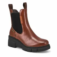 Women's Wedge 01 Vegan Waterproof Boot - Brown