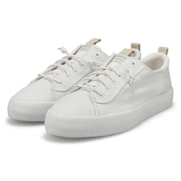 Women's Kickback Canvas Sneaker - White