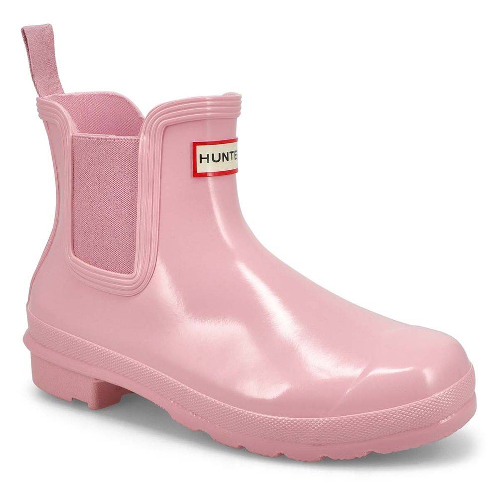 Women's Original Chelsea Gloss Rain Boot- Foxglove