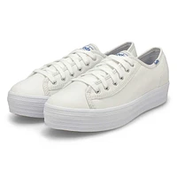 Women's Triple Kick Sneaker - White