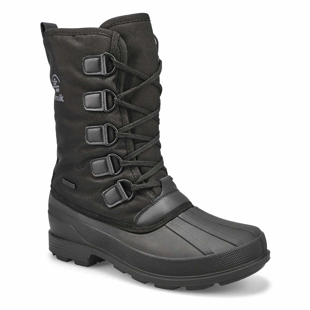 Baffin Men's Zone Soft-Shell Waterproof Wide Winter Boots - Black