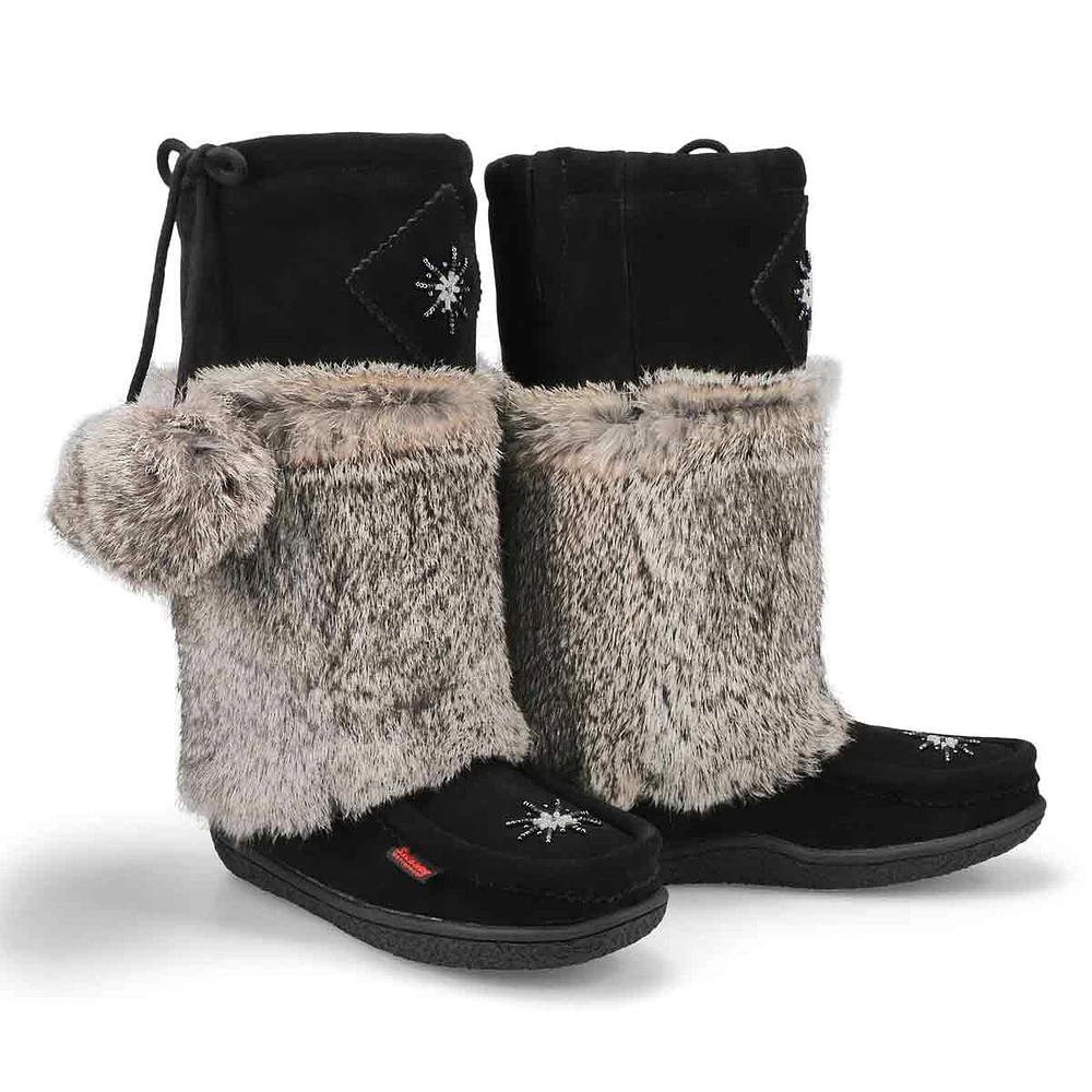 SoftMocs imperméables WINTER NISKA 2, noir/noir, f