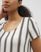 Cool Nights Short Sleeve Scoop Neck Sleepshirt