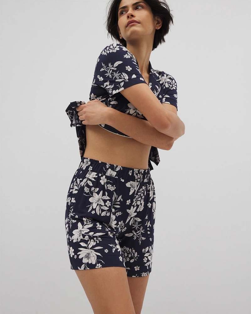 Cool Nights Long Pajama Shorts